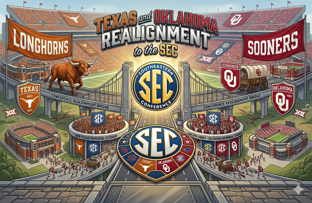 Texas and Oklahoma Realignment to the SEC