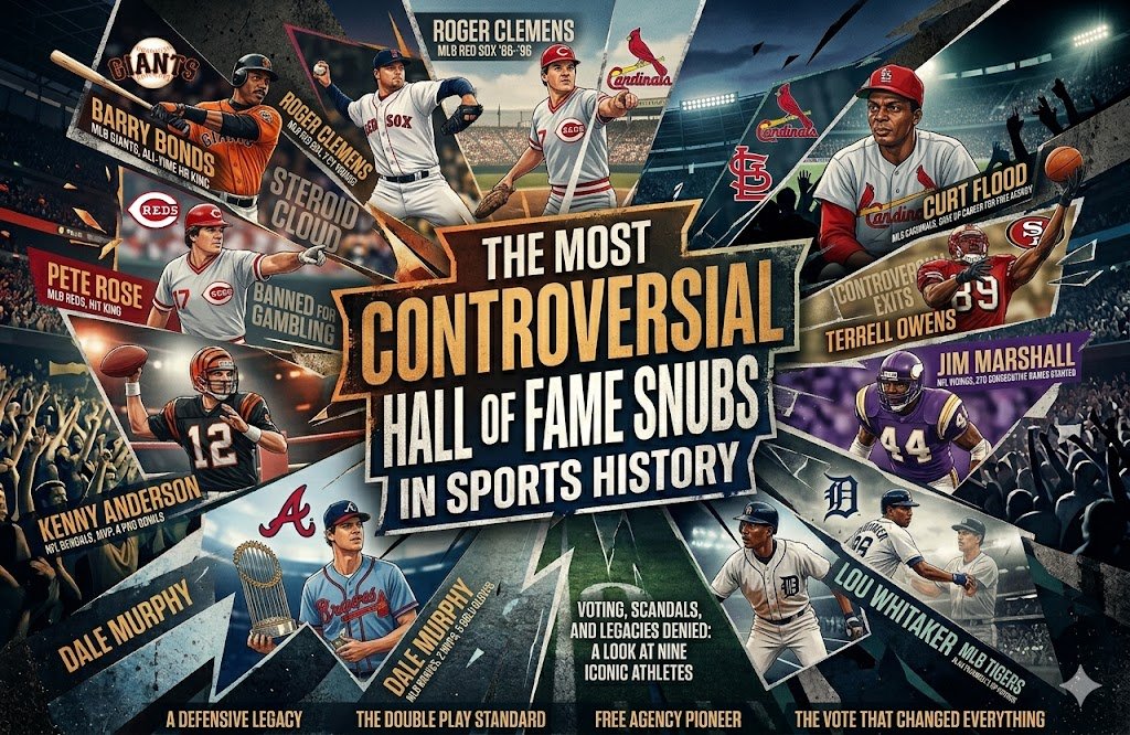 The Most Controversial Hall of Fame Snubs in Sports History