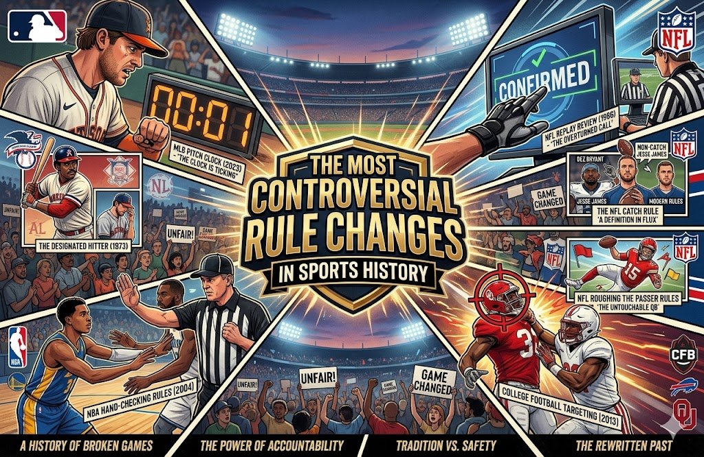 The Most Controversial Rule Changes in Sports History