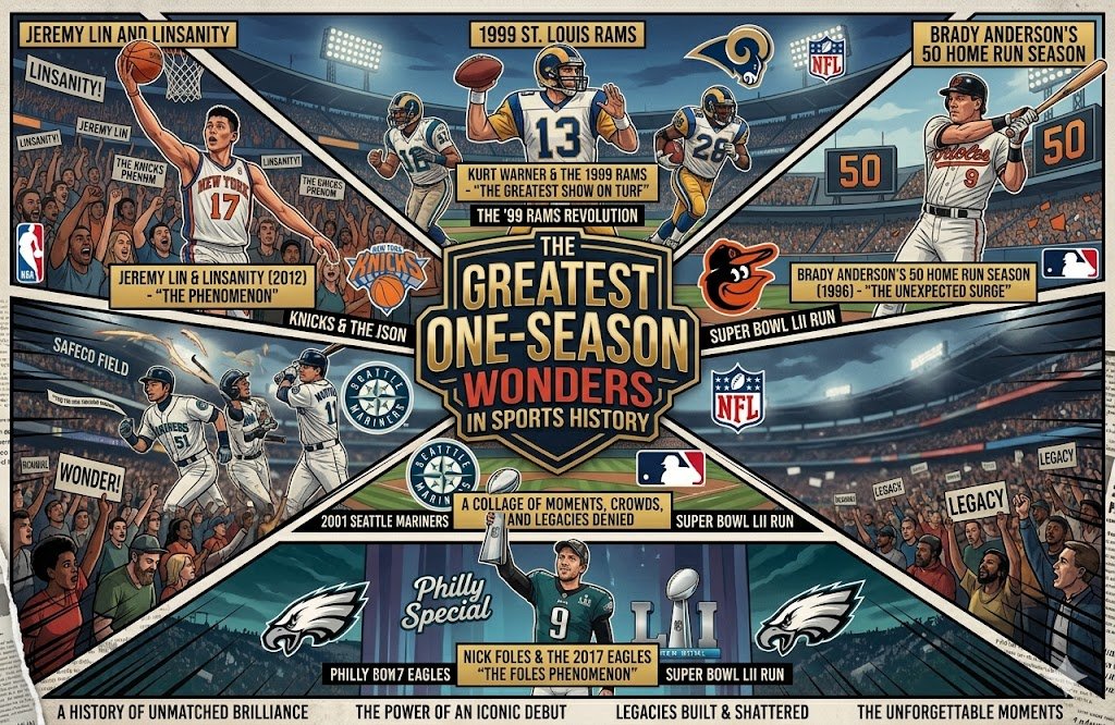 Greatest One-Season Wonders