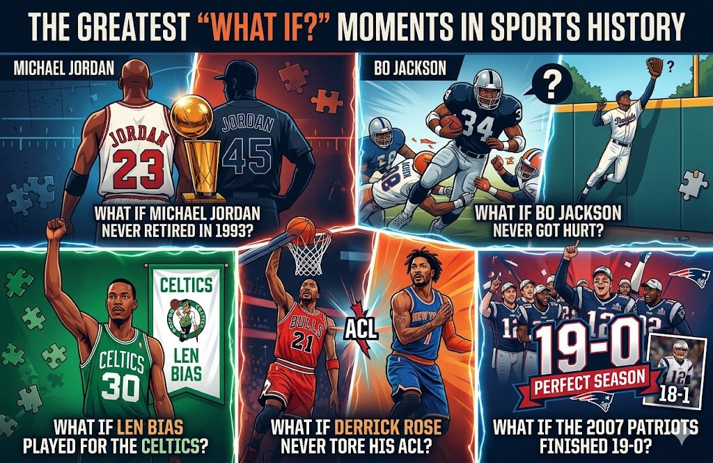 The Greatest “What If?” Moments in Sports History