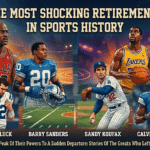 The Most Shocking Retirements in Sports History