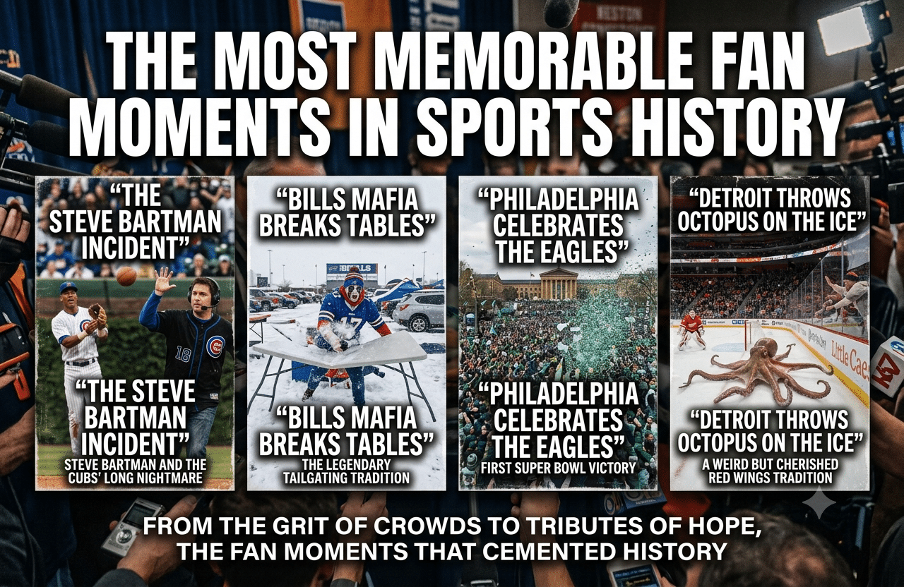 The Most Memorable Fan Moments in Sports History