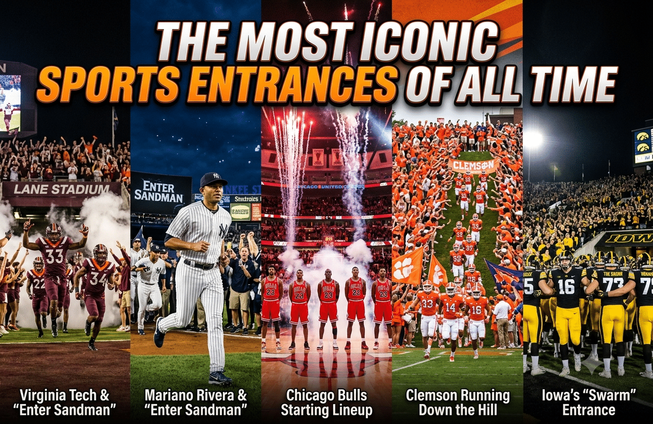The Most Iconic Sports Entrances of All Time