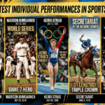 The Greatest Individual Performances in Sports History