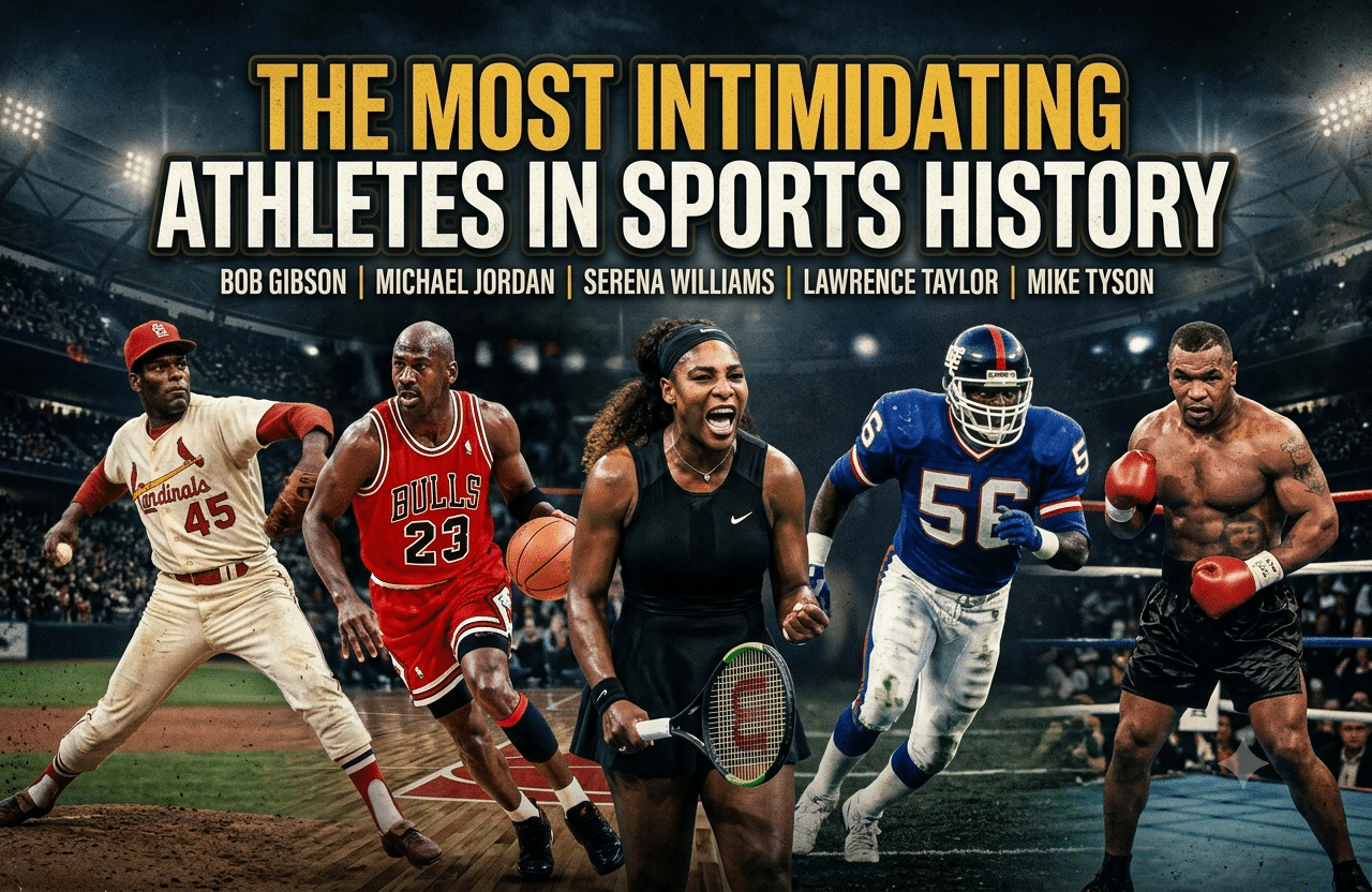 The Most Intimidating Athletes in Sports History