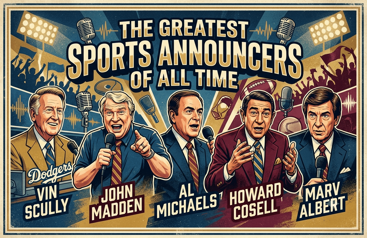 The Greatest Sports Announcers of All Time
