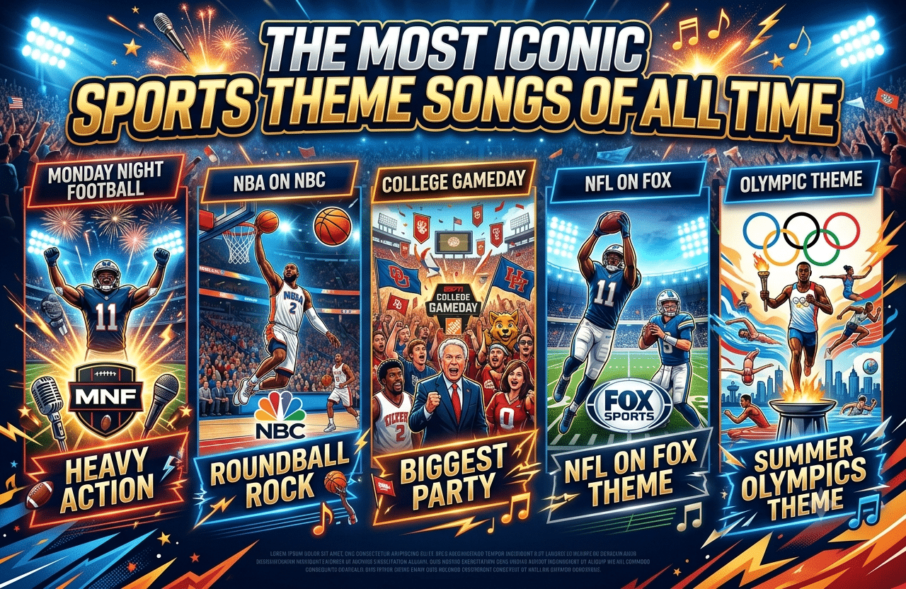 The Most Iconic Sports Theme Songs of All Time