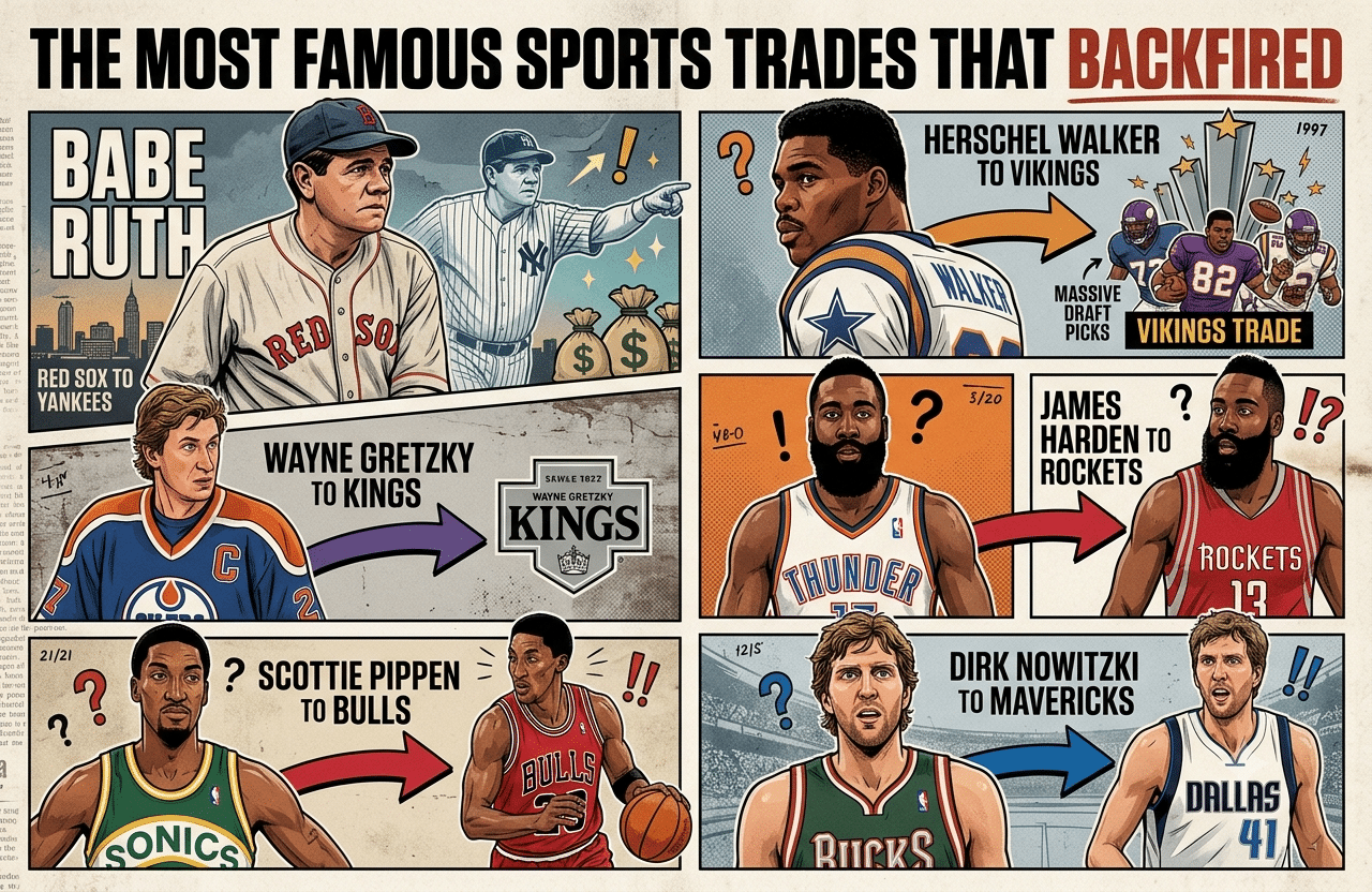 The Most Famous Sports Trades That Backfired