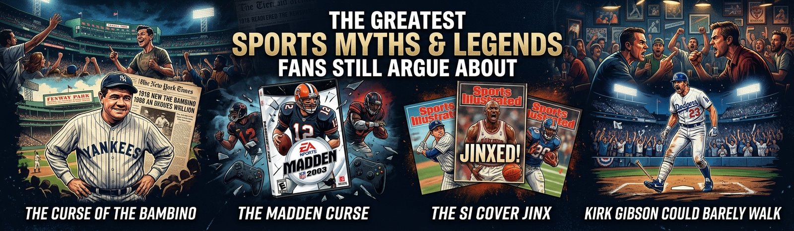 The Greatest Sports Myths and Legends Fans Still Argue About