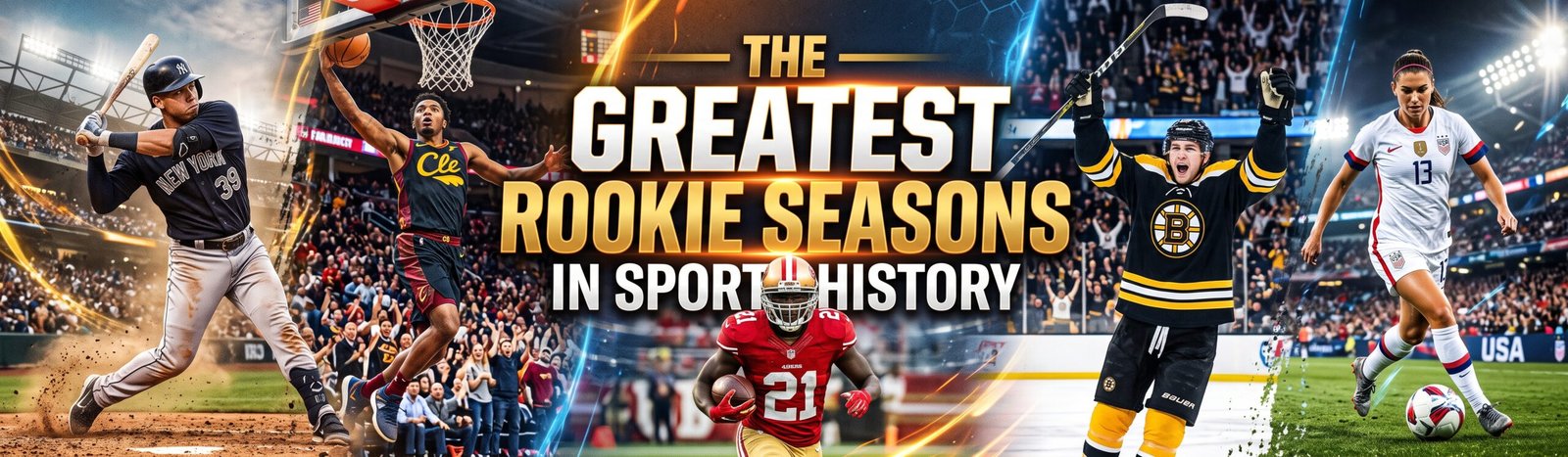 The Greatest Rookie Seasons in Sports History